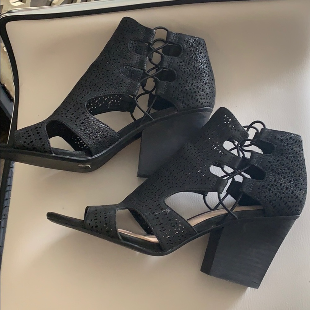 Vince Caputo cut out booties